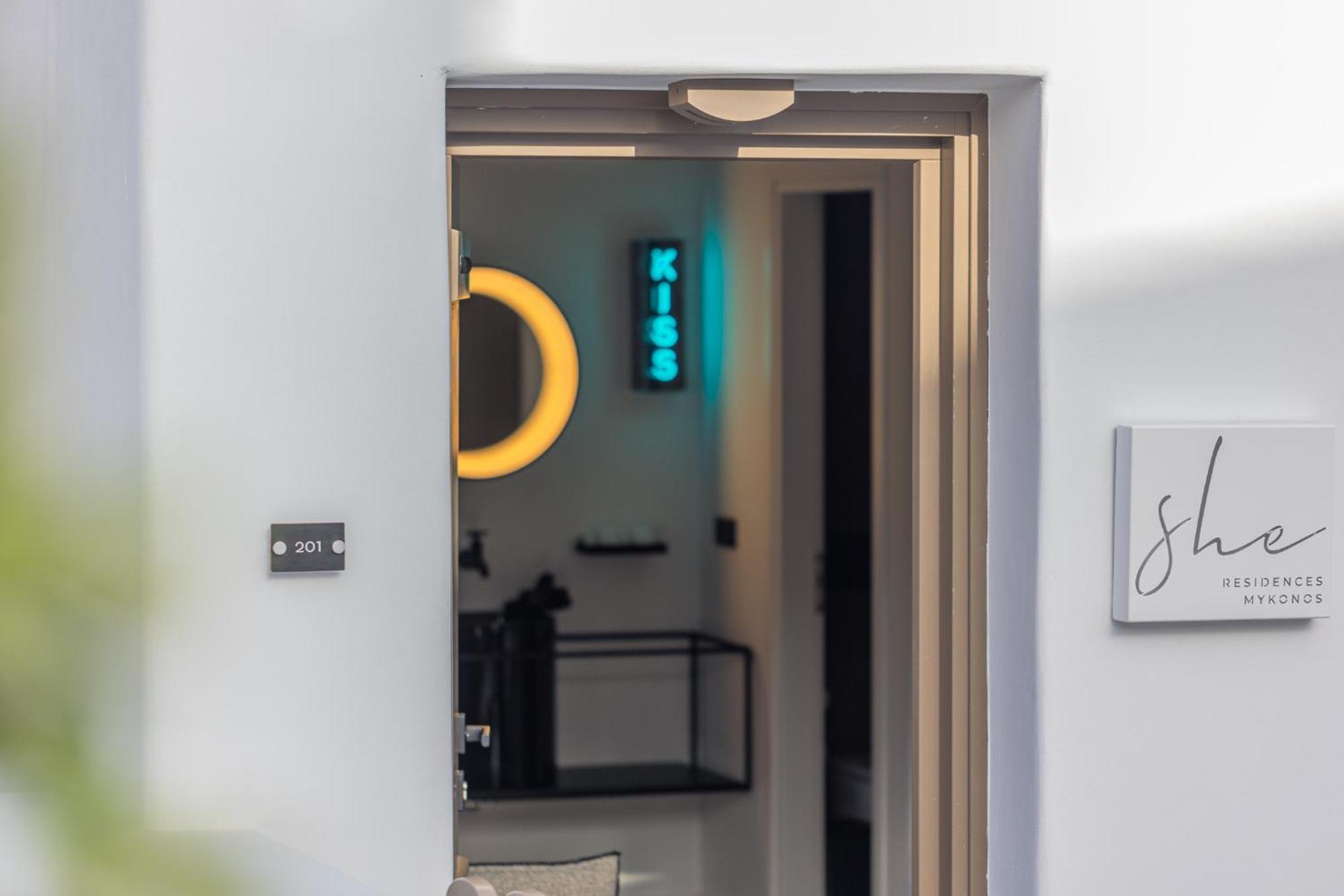 She Mykonos - The Residency Aparthotel Mykonos Town Bagian luar foto