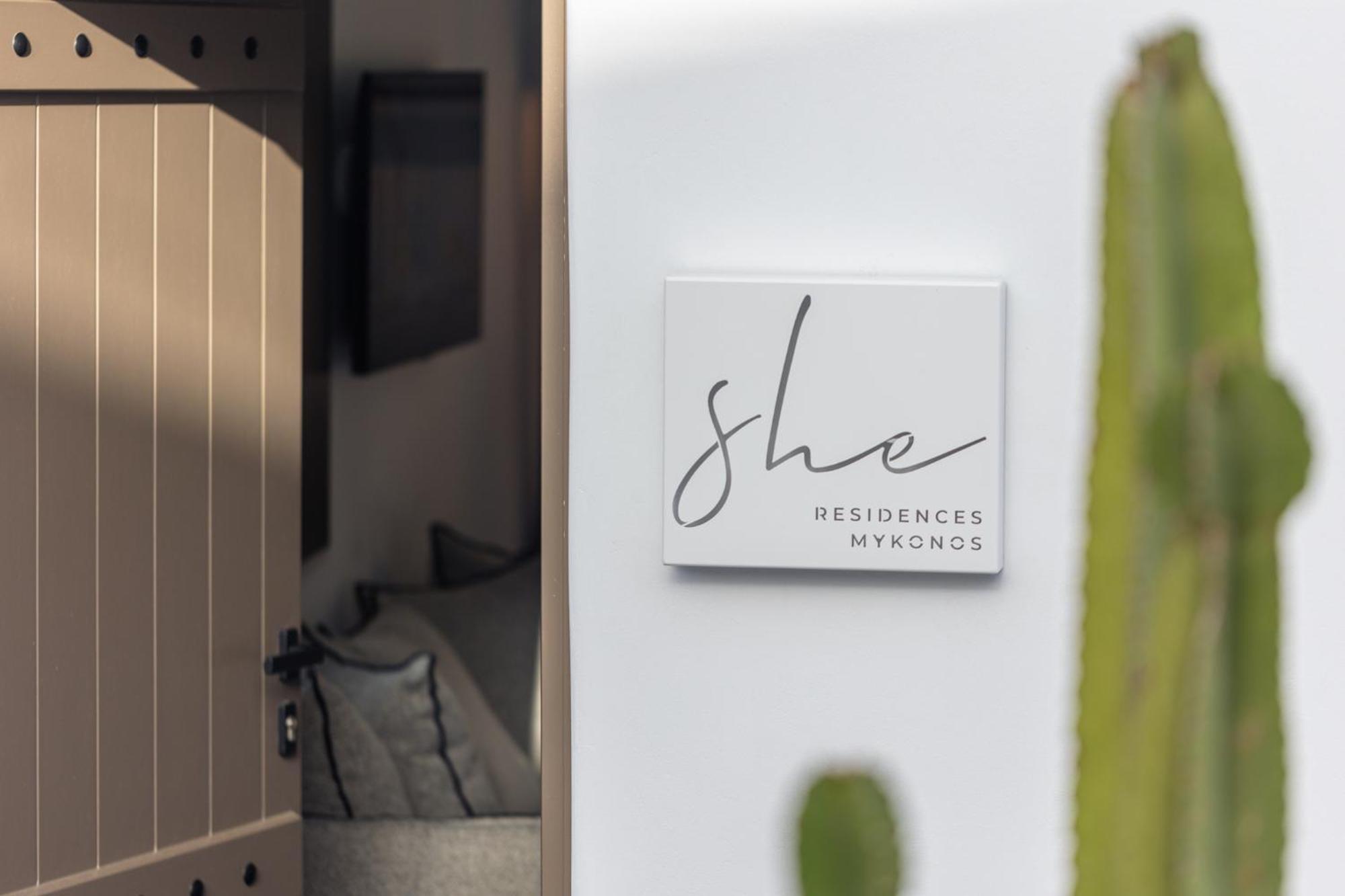 She Mykonos - The Residency Aparthotel Mykonos Town Bagian luar foto
